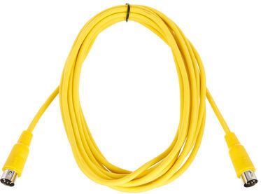 the sssnake SK366-3-YEL Midi Jaune