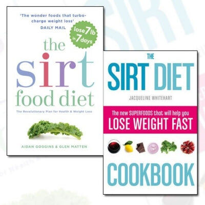 Yellow Kite Sirtfood Diet Collection 2 Books Set - The Sirt Food Diet The Sirt Diet Cookbook