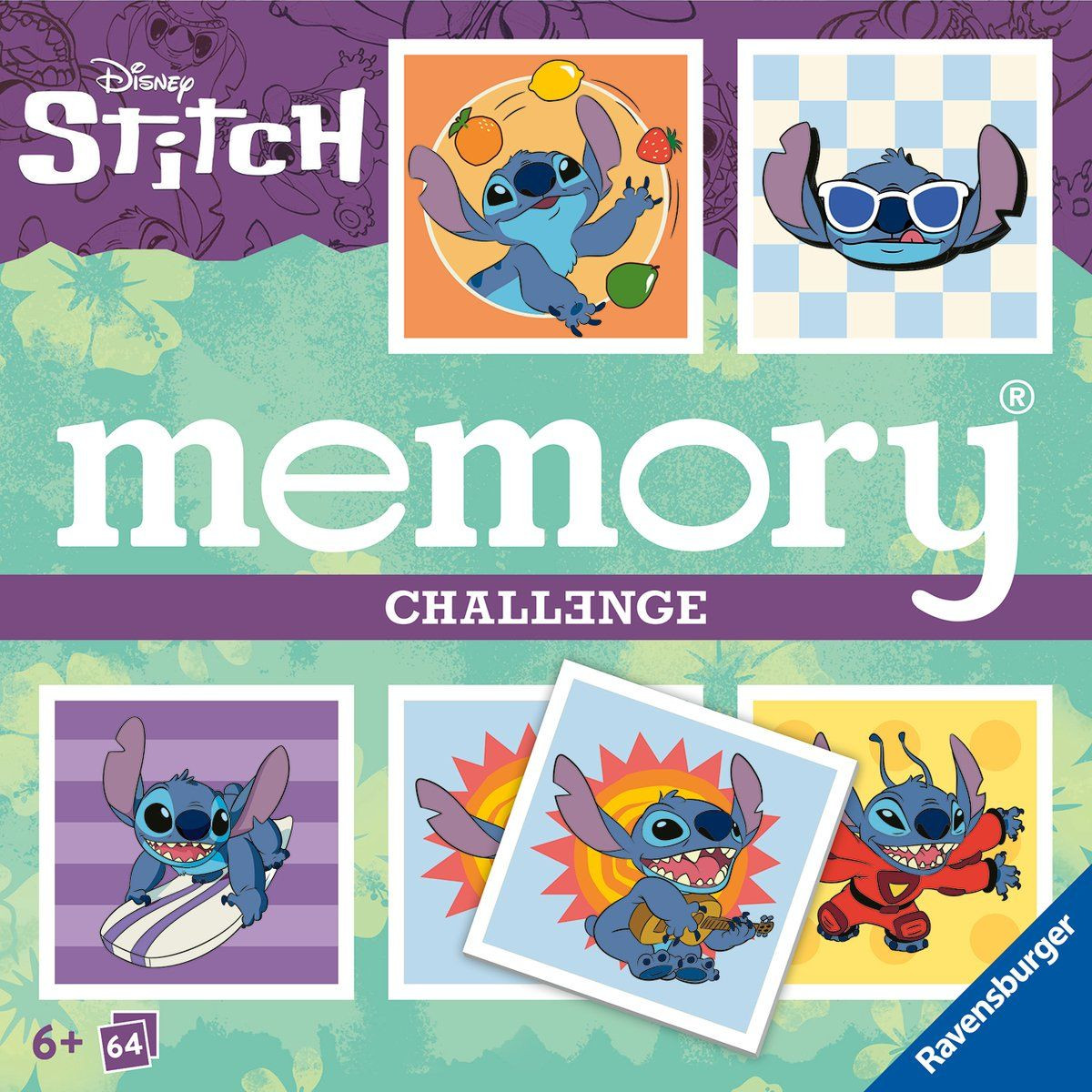 Ravensburger Memory Stitch Geheugenspel voor 2 tot 8 spelers vanaf 4 jaar