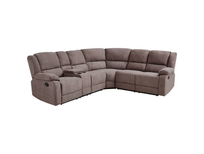 ECKSOFA Polsterbezug Taupe Rokke