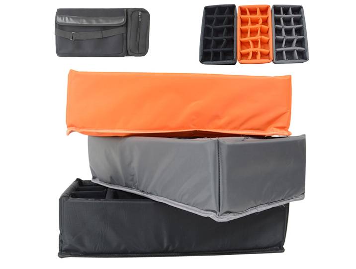 Boîte de protection, boîte à outils doublée avec sac de séparation mobile (modèle de bricolage), intervalle de mallette à outils