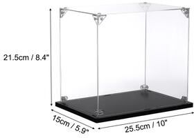 Unique Acrylic Display Case, Dustproof Storage Organizer for Collectibles 1Pc