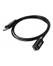Club 3D Mini DisplayPort auf 1.4 Verlängerungskabel 8K60Hz DSC1.2 HBR3 HDR B/St 1m 1 m (CAC-1120)