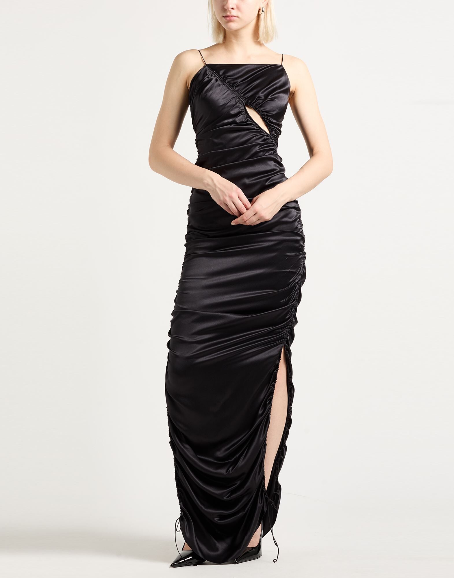 Del Core Vestido largo Mujer Negro 36,38 Mujer
