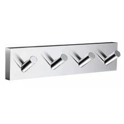 Smedbo HOUSE - Viererhakenleiste in Chrom poliert RK359