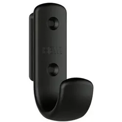 Hewi 477 Garderobenhaken 477.90B06190 72x22x47mm, mit Distanzstück 62mm, matt, tiefschwarz