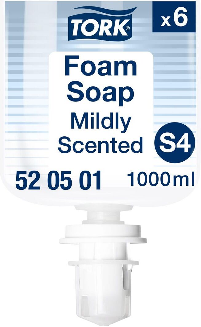 TORK Skumtvål S4 Mild Handtvätt 1L