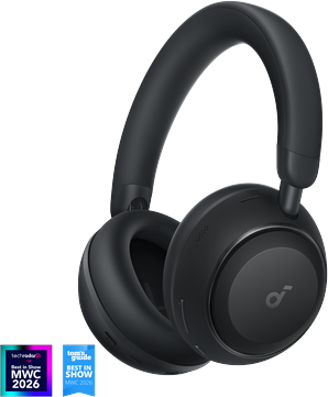 soundcore Space 2   Comfortable Noise Cancelling Headphones for All-Day Wear