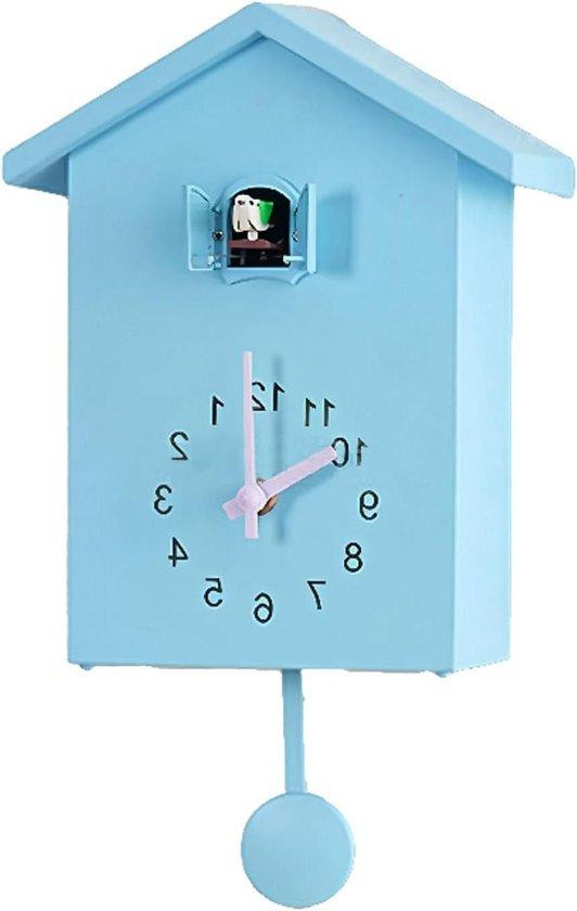 HAMON Analoge Wandklok voor Volwassenen - Blauw