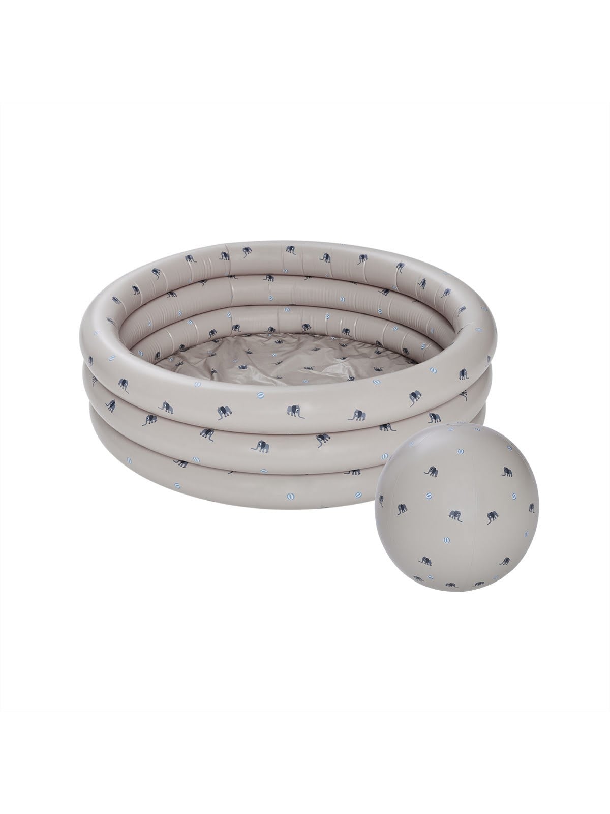 OYOY MINI Elefanten-Schwimmbecken klein & Strandball