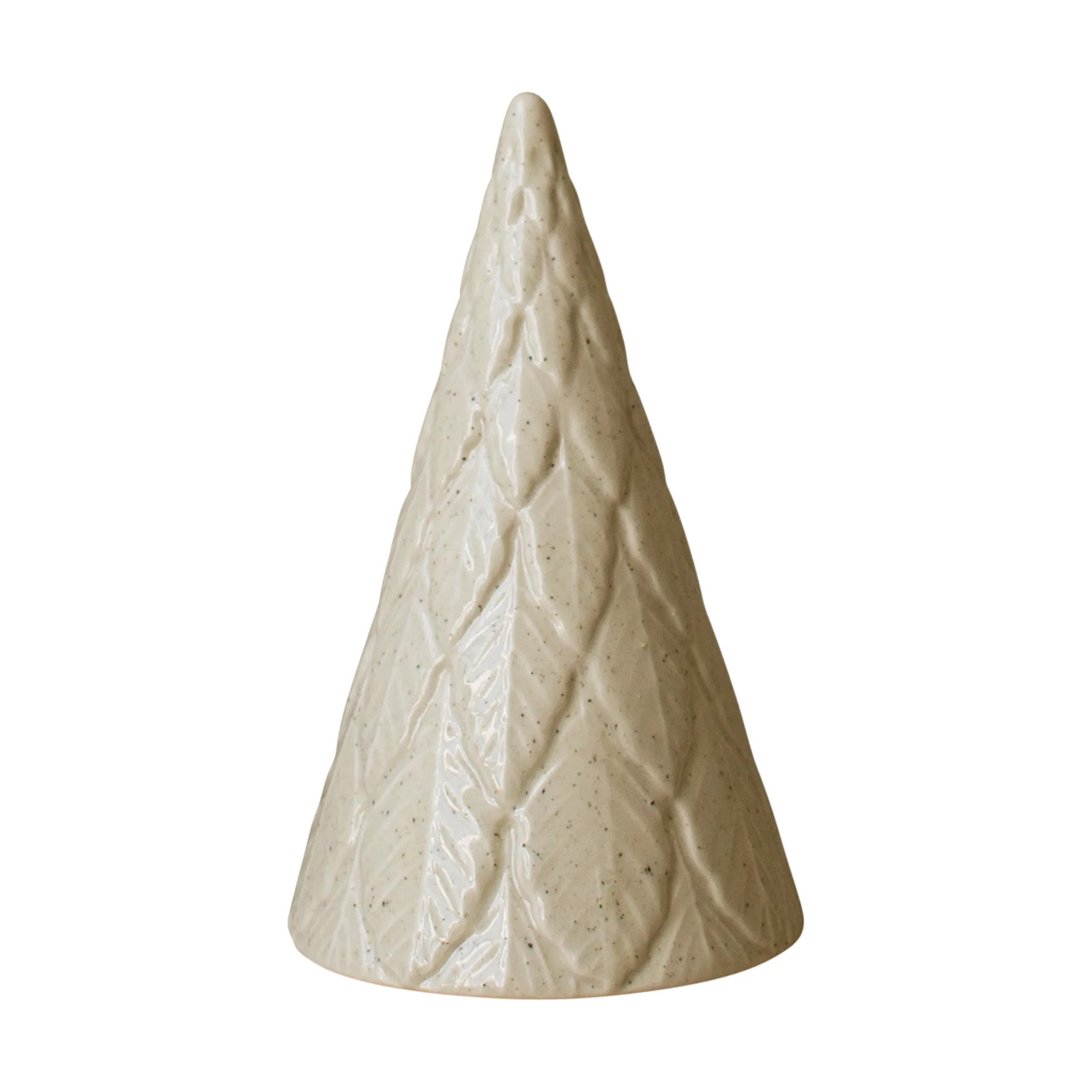 DBKD Forest decoratieve spar Vanilla 18 cm