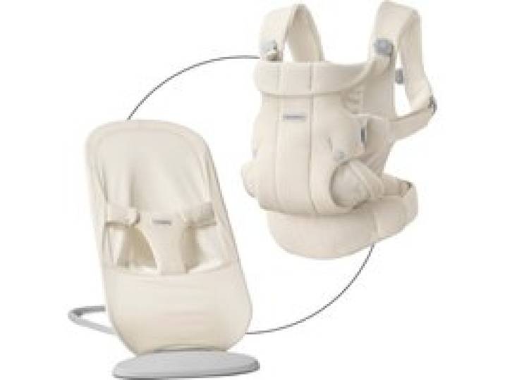 Bundle Babywippe Begin Mesh & Babytrage Hold