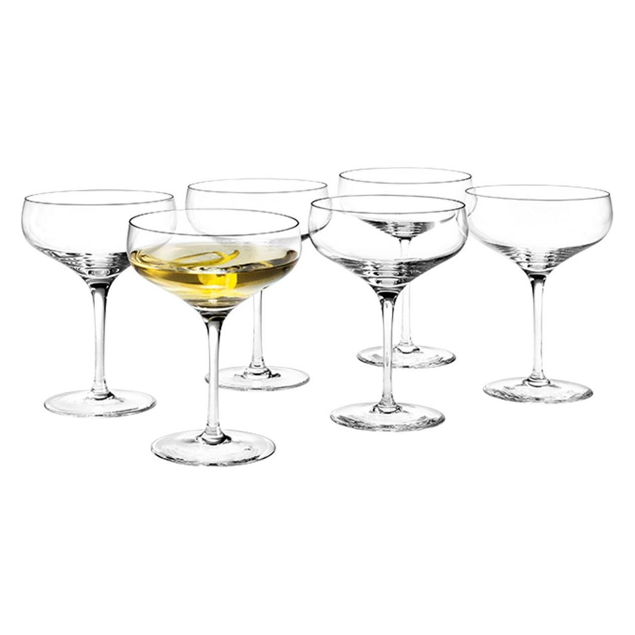 Holmegaard - Perfection Martini Glass - 29 cl - Set of 6 (2.90 dl, 6x, Martini Gläser) (4402029)