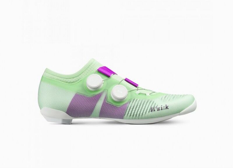 FIZIK Scarpe per bici da corsa  VEGA CARBON MINT GREEN-PURPLE