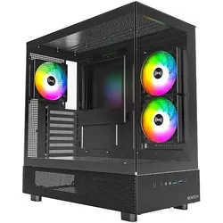 Montech Xr (ATX, mATX, Mini-ITX), PC Gehäuse, Schwarz