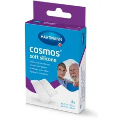 HARTMANN cosmos® soft silicone Pflaster 2 Größen 8 St