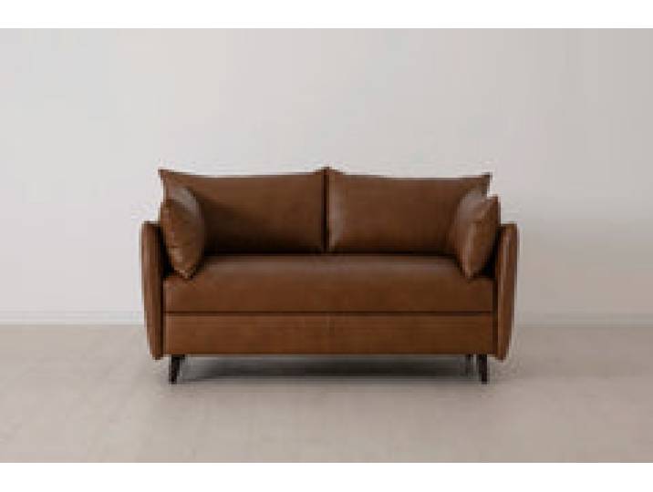 Model 08 Zweisitzer-Schlafsofa , Ahornbraun