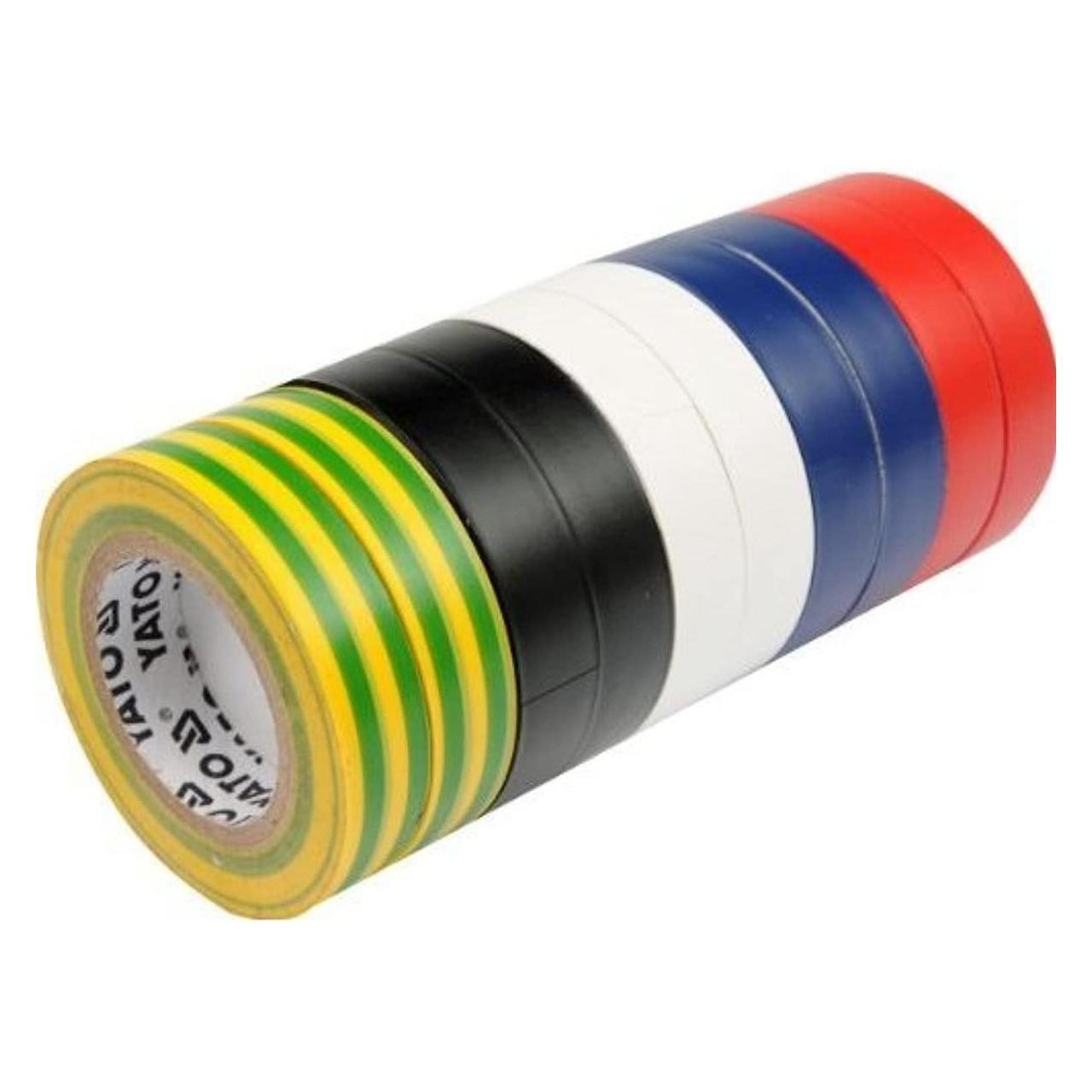 Yato INSULATION TAPE MATT 0.13MM 19MMx20M MIX (19 mm) (YT-8173)