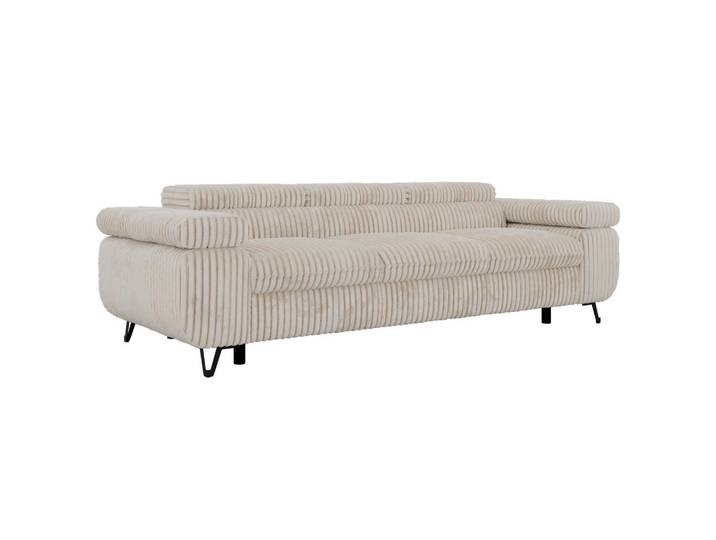 3-SITZER SOFA PETER - Beige Cord