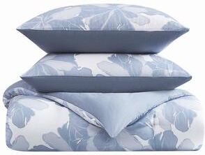 Vince Camuto Organic Floral 3 Piece Comforter Set