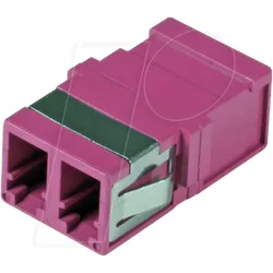 EFB 53517.1 - LWL-Kupplung, LC Duplex, Multimode, violett