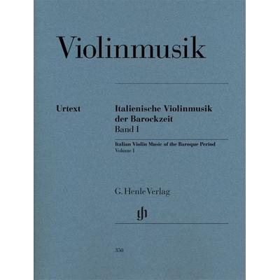 Violinmusik (Auswahlband) - Italienische Violinmusik der Barockzeit, Band I -