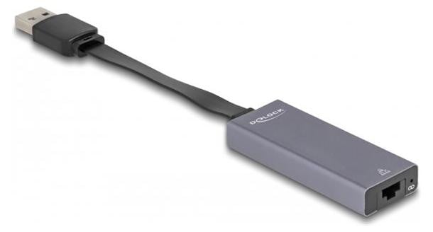 Delock Netwerkadapter USB 3.0 naar 2.5GBase-T, Anthraciet