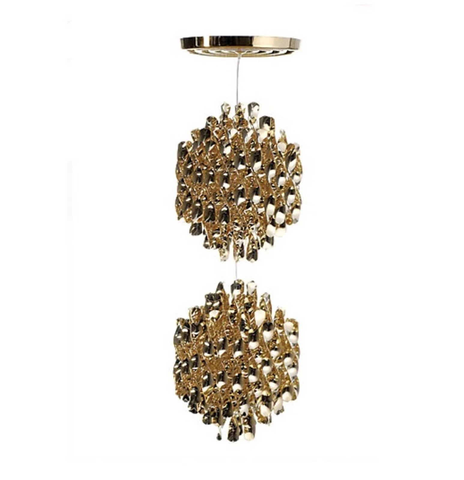 Verpan Spiral Sp2 Hangstoel - Goud - Metaal