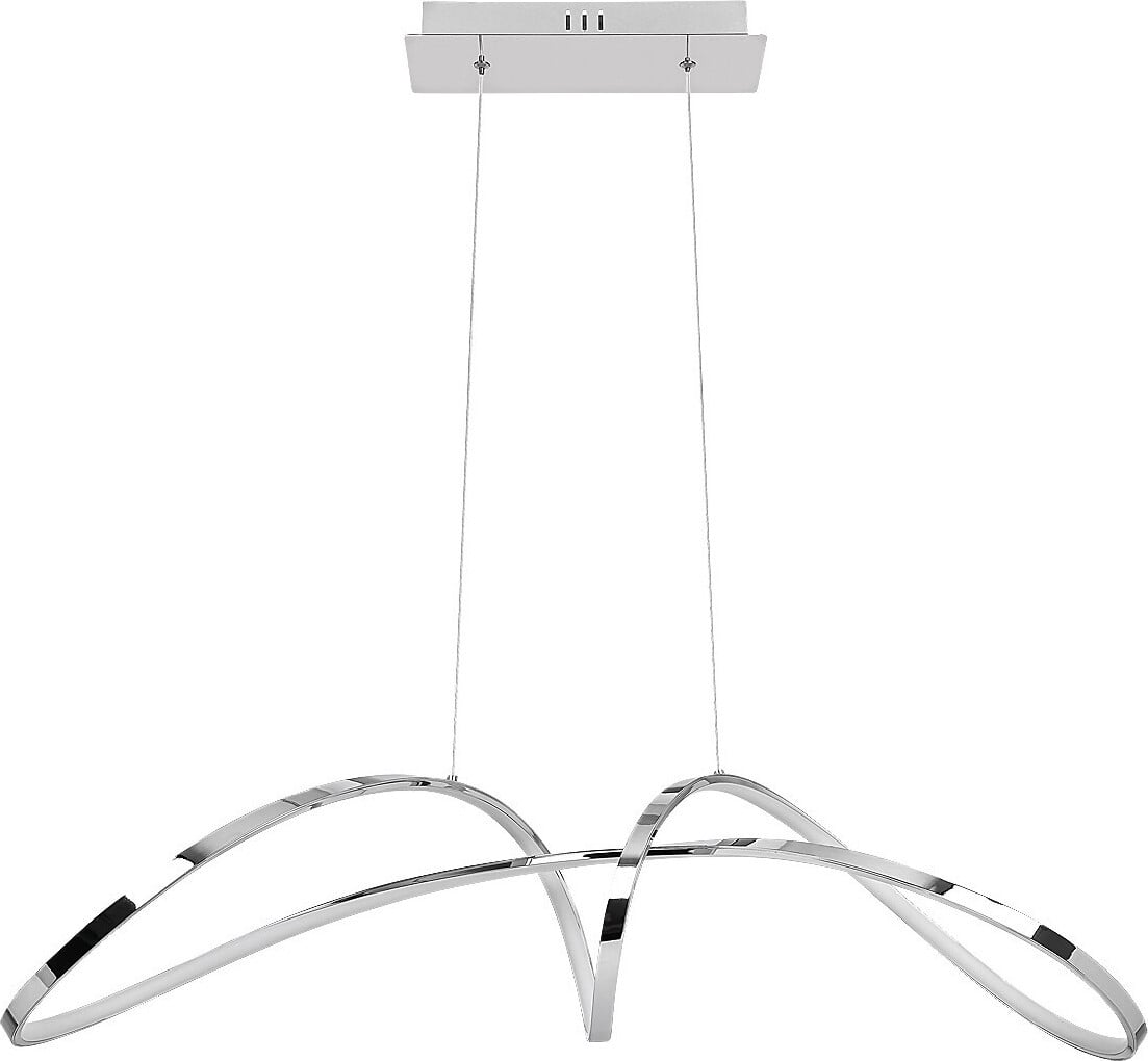 Rabalux Aisha Hanglamp, LED, Zilver-wit, 86,5 cm
