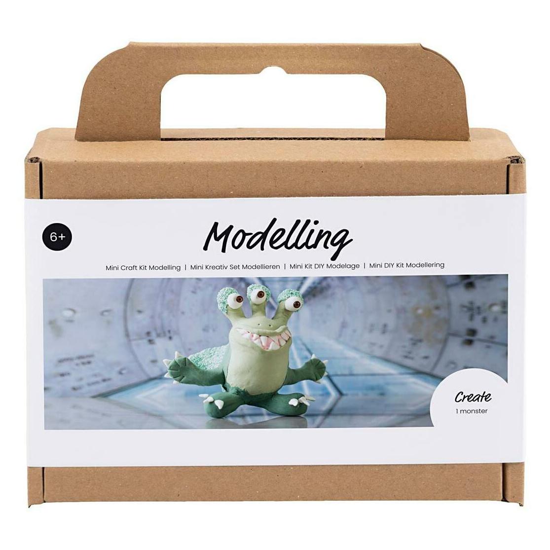 Creativ Company Modellier-Set Monster Grün (977654)