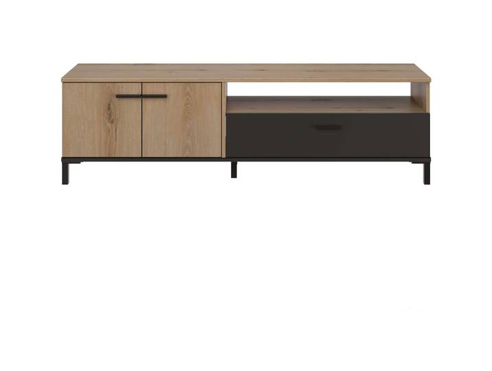 TV-Möbel Tamira eiche Holzwerkstoff B 160 cm - TV-Möbel