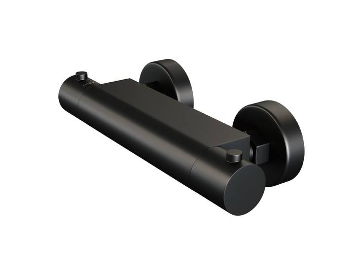 Brauer Black Edition - Opbouw Douche Thermostaatkraan - Mat Zwart