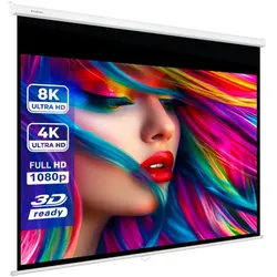 eSmart Professional MIROLO Rollo Leinwand 213,3 cm 84 Zoll