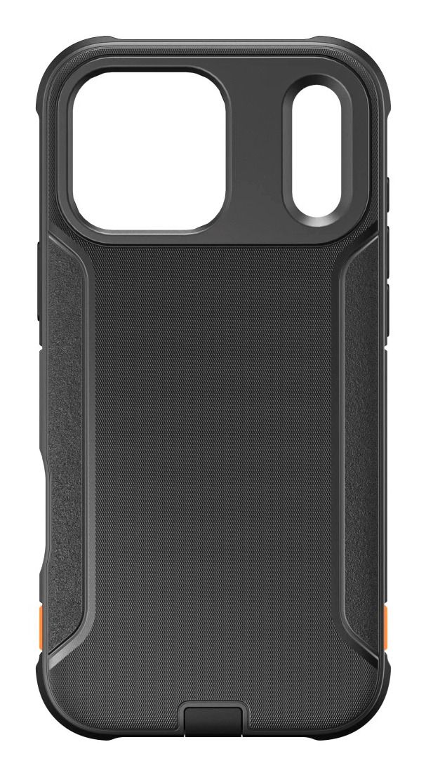 BlackRock Ultra Robust Cover für iPhone 17 Pro Max / 18 Pro Max (Schwarz, Orange) 232484