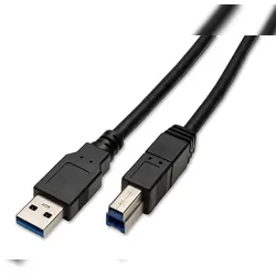 Captiva Kabel USB Kabel A-Stecker B-Stecker schwarz 2m USB-A auf USB-B