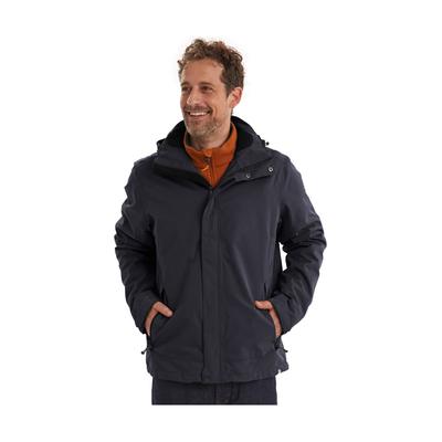 Outdoorjacke KILLTEC "KOS 1 MN JCKT", Herren, Gr. M, schwarz, Obermaterial: 100% Polyester.Obermaterial 2: 100% Polyester.Futter: 100% Polyester, Jacken Outdoorjacke, Wind- und wasserdichte Herrenjacke, atmungsaktiv, abnehmbare Kapuze