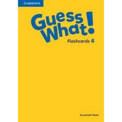 Guess What! Level 4 Flashcards Spanish Edition, Nonbook von Susannah Reed, Cambridge University Press, 978-84-9036-700-1