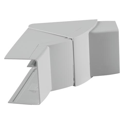 Hager Ecke innen flexibel LFF 40064 PHFür LF 40060Höhe 40 mm, Breite 60 mmPerle weisser Kunststoff (Kabelkanal) (7936040098)