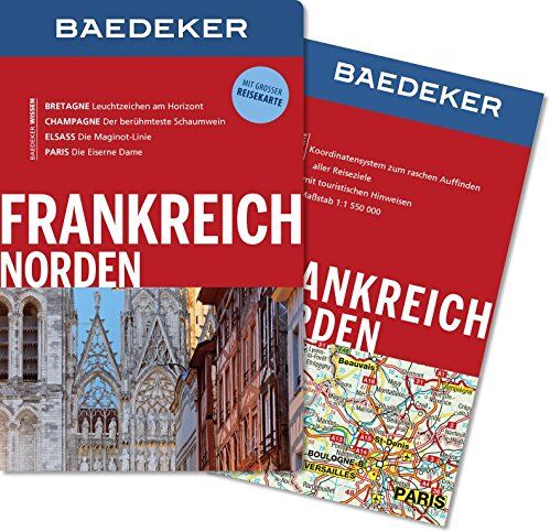 Abend, Dr. Bernhard - Baedeker Reiseführer Frankreich Norden: mit GROSSER REISEKARTE - Preis vom 30.09.2026 22:30:23 h