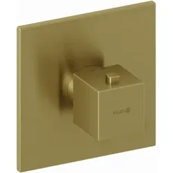 Kludi DECUS Thermostat, Feinbau-Set 54739N075 Unterputz, mit Funktionseinheit Brushed Gold
