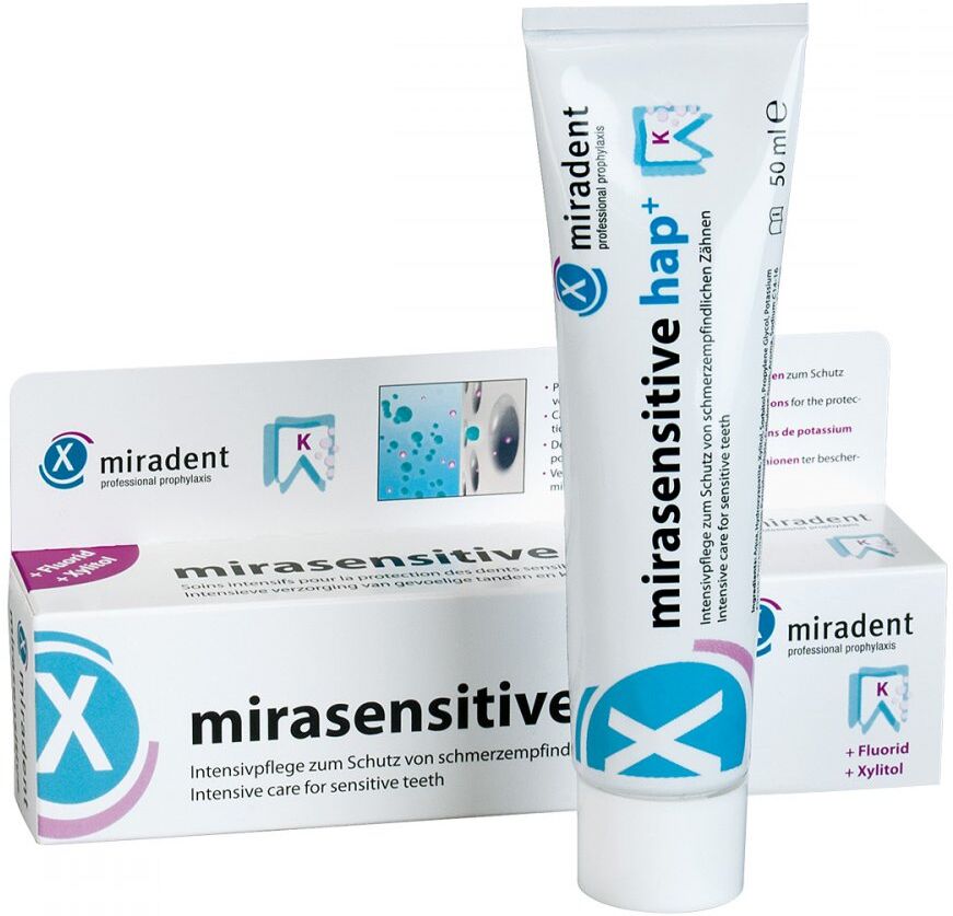 Miradent Zahncreme mirasensitive hap+