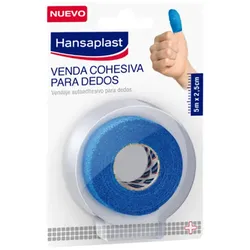 Hansaplast Blue Finger Cohesive Bandage