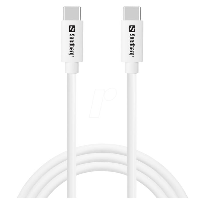Sandberg USB-C Charge Cable 1M, 65W (1 m, USB 3.2 Gen 1, 65 W) (136-52)