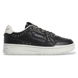 Pepe Jeans für Damen. PLS000036 Lederschuhe Chester Key schwarz (36), Wohnung, Schnürsenkel, Lässig