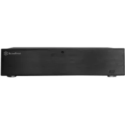 Silverstone SST-ML04B Milo (DTX, mATX, Mini-ITX), PC Gehäuse, Schwarz