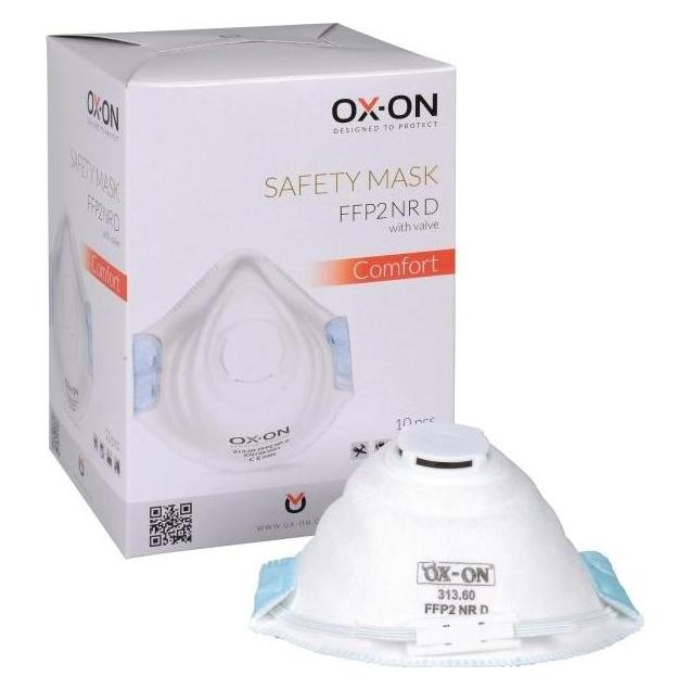 Ox-On Støvmaske FFP2, pakke a 10 stk. (FFP2, 10x) (313.60)