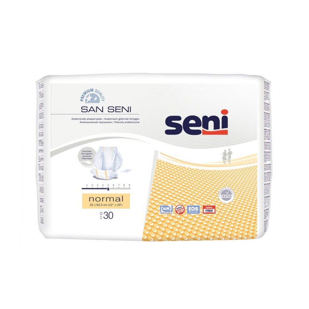 Seni San Inkontinenzvorlage normal 30 St Beutel