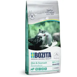 Bozita Diet & Stomach Grain Free Elk Katzentrockenfutter Sparpaket 2 x 2 Kilogramm