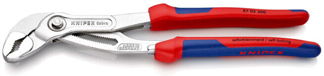 KNIPEX Cobra®, Pinces multiprises de pointe Knipex (87 05 300)