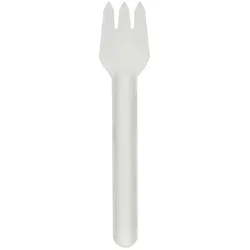 MONOUSO - Gabel aus Zuckerrohr Weiß 16cm (1.000 Stück)